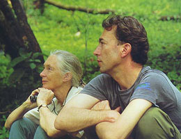 Jane Goodall and HvG