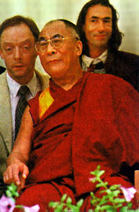 Dalai Lama und Hubert in Ischl
