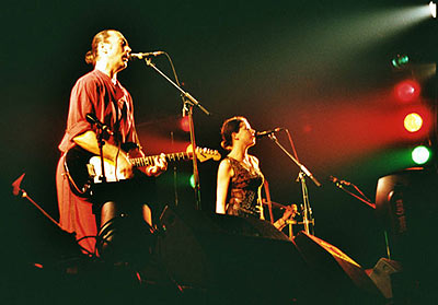 Hubert von Goisern and Marlene Schuen