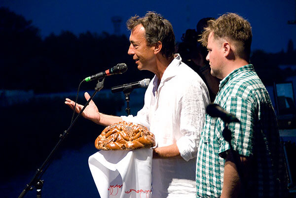 Linz Europa Tour - Geschenke von der Stadt