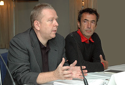 Martin Heller und Hubert von Goisern