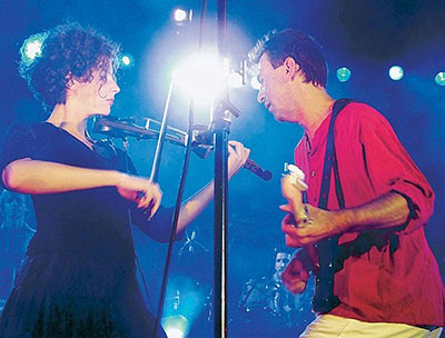 Marlene Schuen und Hubert von Goisern