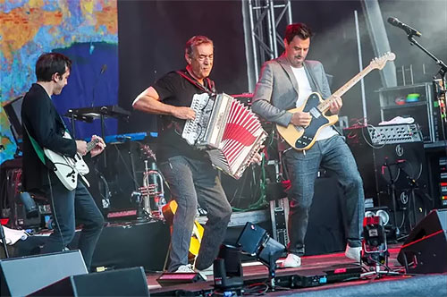 Hubert von Goisern in Lauchheim